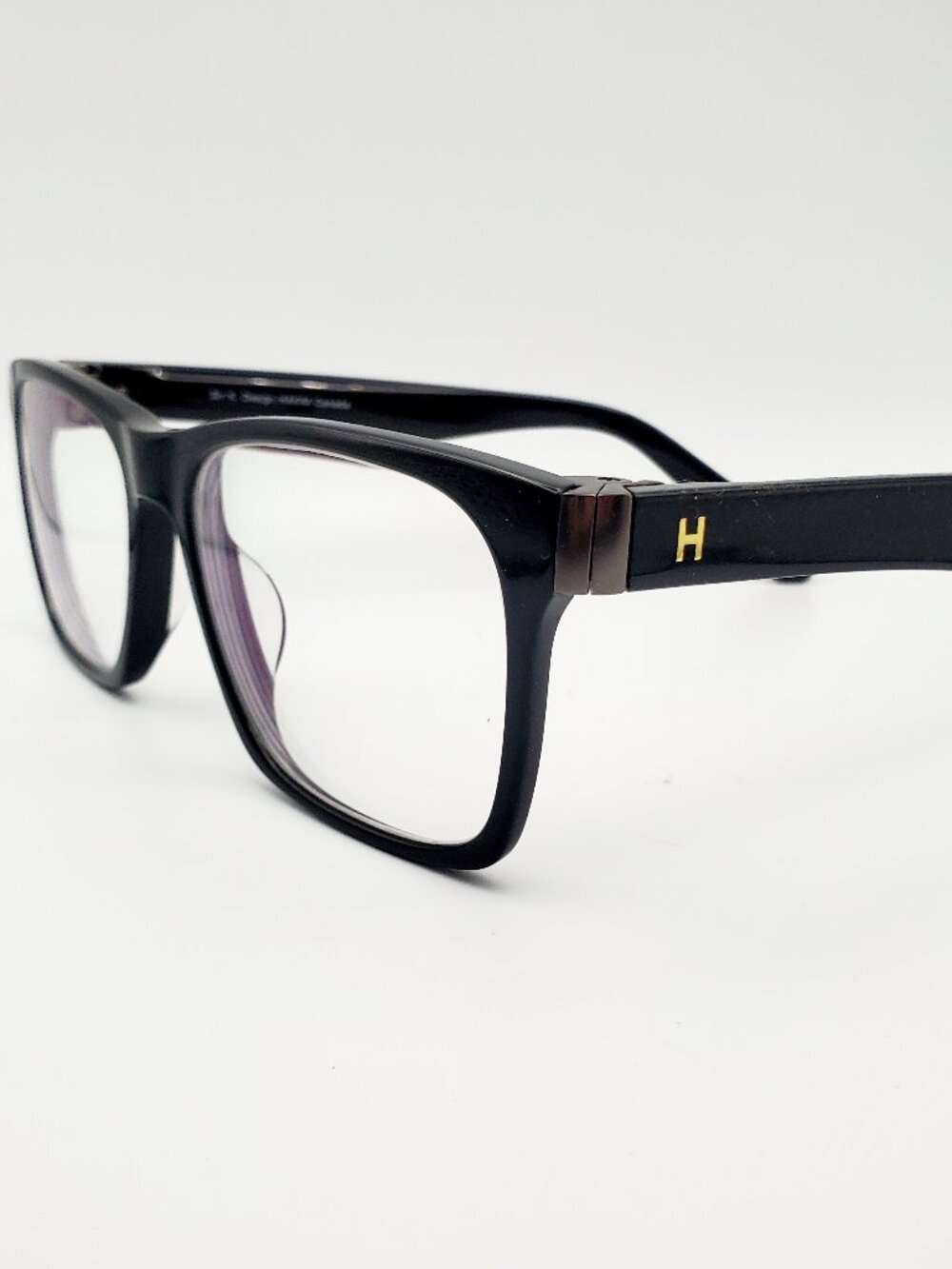 HAKIM CANADA Sir K. Design Collection VERRATTI Eyewear Black Frames 56-17-145